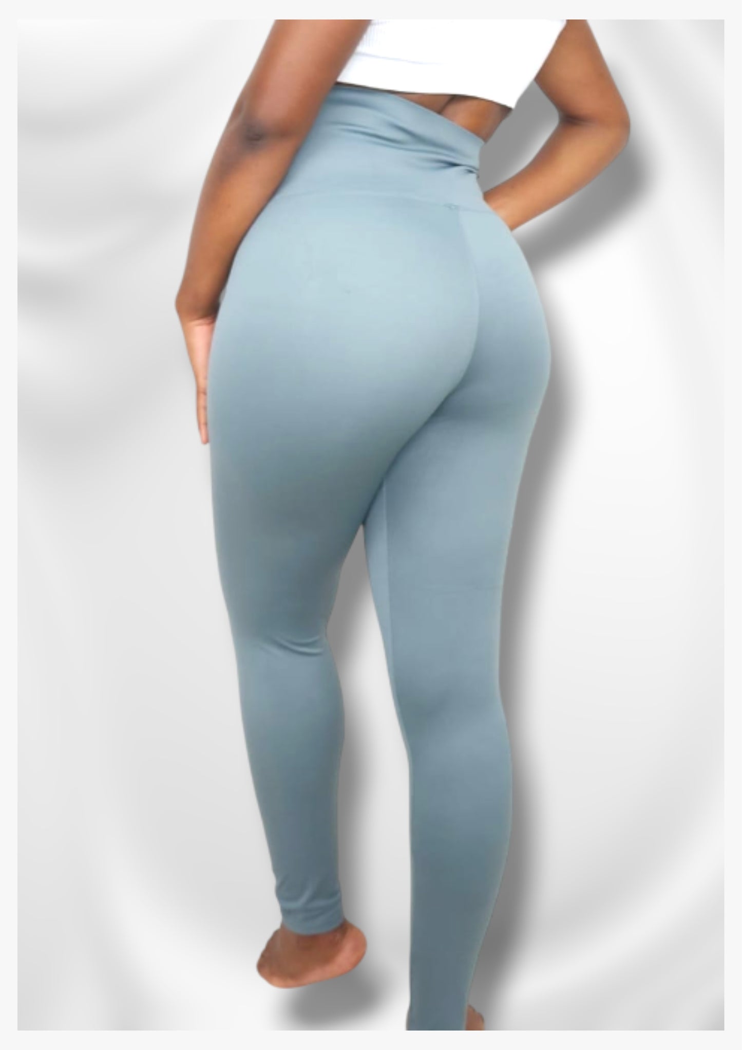Leggings - Turquoise Corset