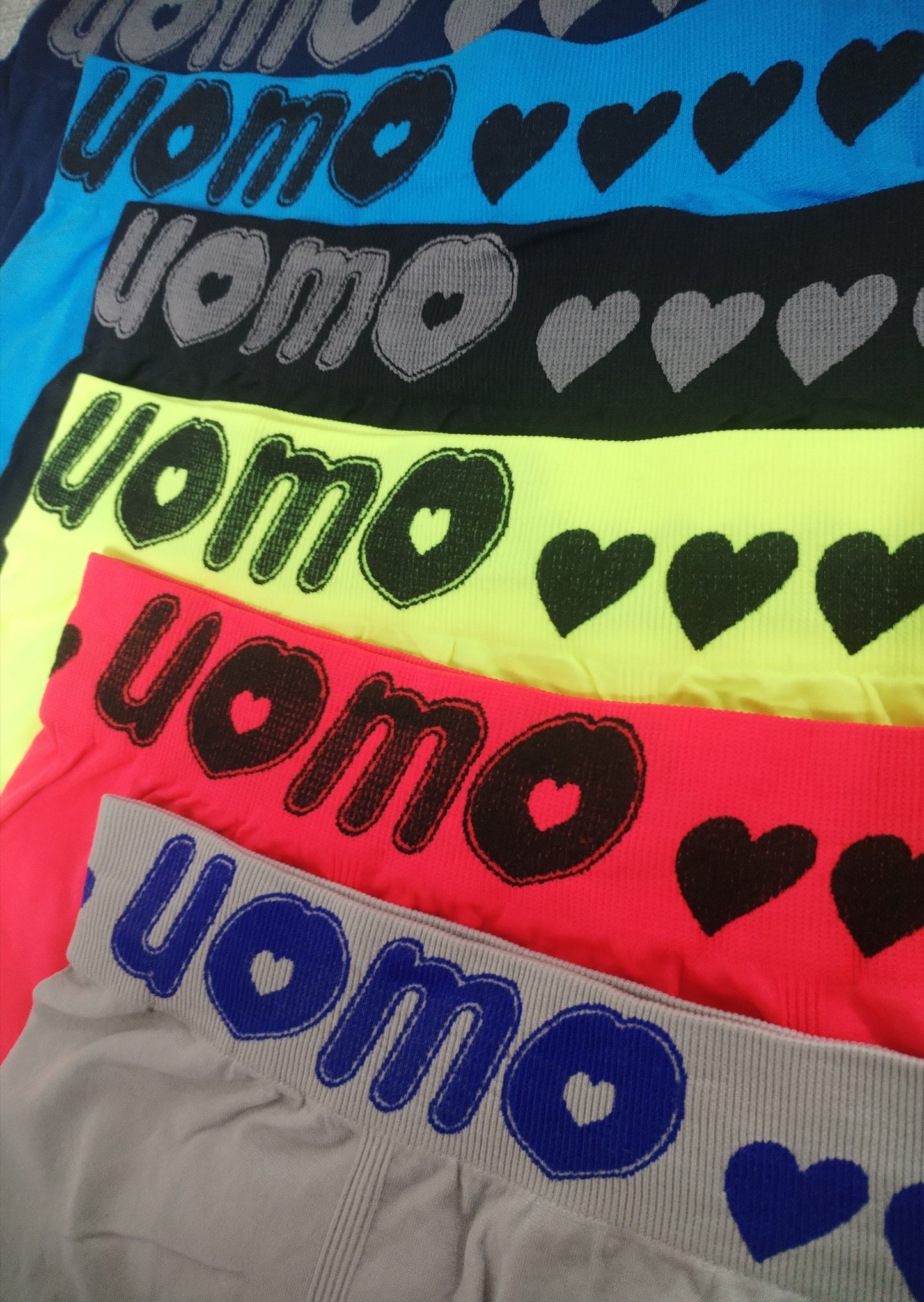 6 Pack Oumo Kids Boxer Shorts - Multicolour