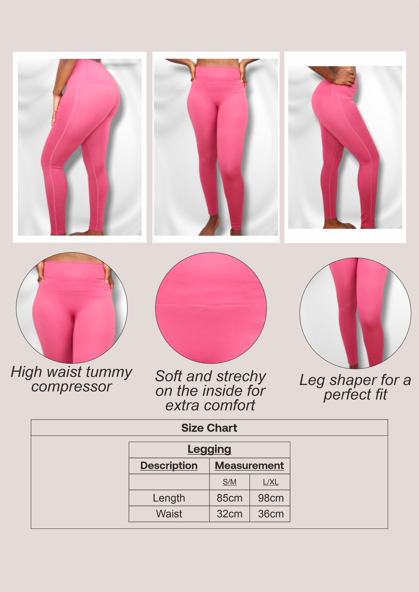 Leggings - Mink