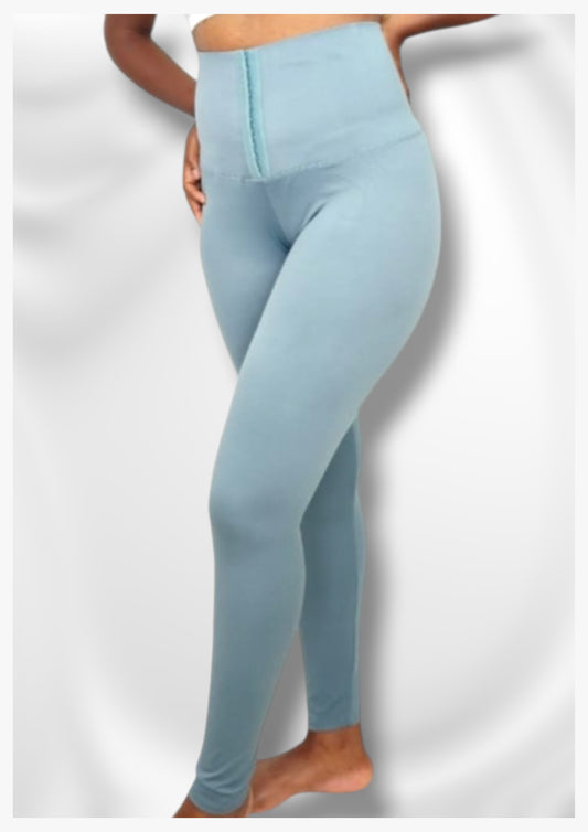 Leggings - Turquoise Corset